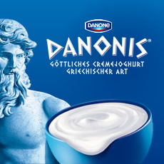 Kampagnen Website Danonis